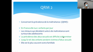 DFASM2 MIE 01/03/2021	10:00	12:00	Maltraitance et enfants en danger. Protection maternelle et infantile	KERBAGE Hala	TD 308	MIE