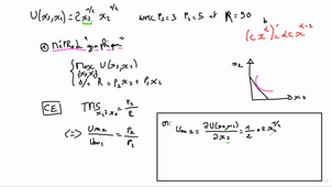 Equilibre du consommateur : Méthode 