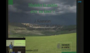 50 ans du laser : Moduler la météo avec un laser?