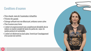 Sémiologie pédiatrique : l'examen du nouveau-né