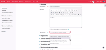 Moodle - Forums