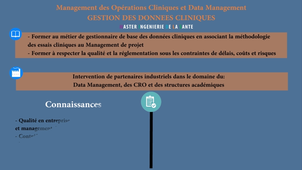 Présentation Gestion des Données Cliniques (Master INGS)