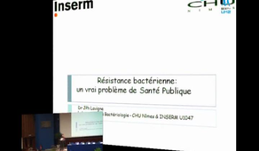 Congrès Biotrace 2011 : conférence de Jean Philippe Lavigne.