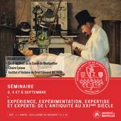 Expérience, Expérimentation, Expertise et experts : Jour 1 - Matin - 2/2