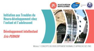 Développement intellectuel – E. PERNON, Psychologue