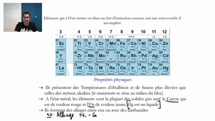 Chapitre 7 - Introduction et propriétés des éléments