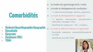 Complexité, comorbidités et prévention des troubles du langage écrit – M. GUENEBAUD, Orthophoniste