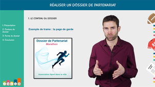 Réaliser un dossier de partenariat