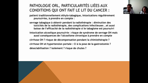 Classe virtuelle - ORL (Dr A. Lagrange, CHU de Dijon)