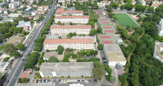 Vue aérienne pour jeu