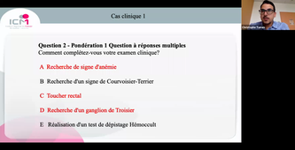 DFASM1 MIB 12/02/2021	14:00	16:00	Tumeurs du colon et du rectum	P.ROUANET	salle 301		MIB