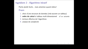 [HLIN401] Chap. 5 - Programmation dynamique - qu'est-ce que la programmation dynamique ?