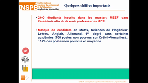 Continuum de formation pour devenir professeur