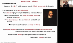 Histoire des Sciences- Cours 3-Partie 1b - XVIIe-XVIIIe