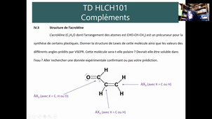 HLCH101 -Exercices complémentaires LEWIS VSEPR