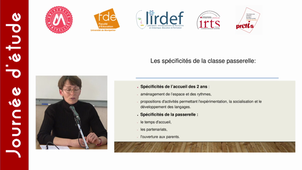 JOURNÉES D'ÉTUDE PETITE ENFANCE : Françoise Morel et Sandrine Laux