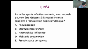 DFASM2 MIF 08/03/2021	16:00	18:00	Prescription et surveillance des anti-infectieux chez l'adulte : bon usage des anti-infectieux	LE MOING V.	Salle 309	3563247141	MIF
