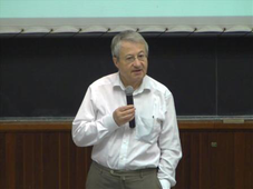 Première journée épistémologie : conférence de M. Michel Morange. 'A quoi sert l'épistémologie?'