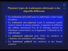 Master Biologie Santé – 18 octobre 2010 – Thierry Maudelonde -