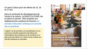 CM N°3 Parcours dEducation Artistique et Culturelle