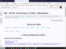 Tutoriel -enseignants- validation de la partie B du C2i2e dans l'UE 50