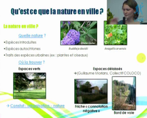 SMPE 2011 : la nature en ville : nouveaux regards, nouvelles pratiques - 1ère partie.