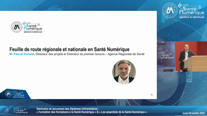 Séminaire de lancement du 16 octobre 2025 - 1 - Vision nationale et régionale de la formation en Santé Numérique.mp4