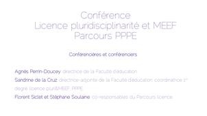 JPO 2024 - Licence Pluridisciplinarité et Métiers de l'Enseignement, de l'Éducation et de la Formation et Parcours Préparatoire au Professorat des Écoles