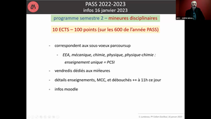 PASS - informations générales - présentations du 16-01-2023