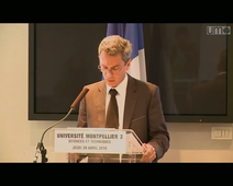 Visite de M. Christian ESTROSI à l'Université Montpellier 2