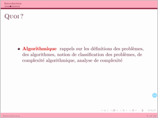 Présentation de l'UE HLIN608