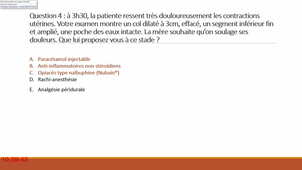 DFASM2 MIE - P BOULOT - Accouchement et délivrance normale. CAT en cas d'accouchement inopiné à domicile 08/10/2020