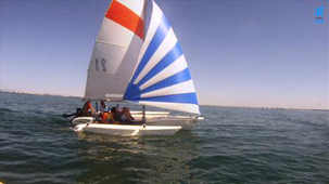 'Voiles Pour Tous' avec le SAEPH de l'UM2 et Handiversité de l'UM1.