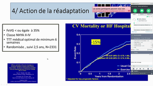 Dr M VERGE - Rééducation cardiovasculaire chez l'insuffisance cardiaque