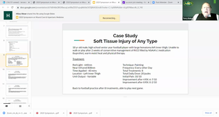 PBM et régulation de l'inflammation - études de cas - Dr BAKER