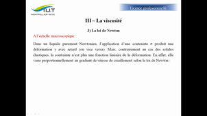 II-3 La viscosité