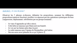 L2 UE23 TD4 FV : La subordonnée complétive