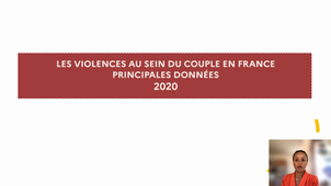 Module 1 - Partie 1 - Violences intraconjugales, principales  données en 2020