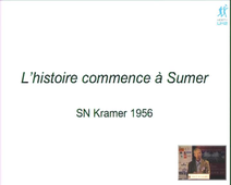 59e Congrès National UDPPC - 'L'histoire ne commence pas à Sumer' présenté par Edouard Brezin.