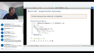 DIU - Groupe E&F - Cours 2. Programmation dynamique