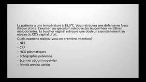 13/04/2021	9:00	10:00	Algies pelvienne/  Tuméfaction pelvienne chez la femme   DURAES Martha	308		MIE