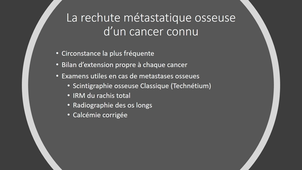 Os et cancer