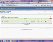 Tutoriel : créer un forum sur l’espace pédagogique de l’UM2
