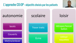 Exemples de prise en charge du TDC : CO-OP et NTT – E. MADIEU, Psychomotricien