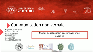 Capsule 3 : Communication non verbale