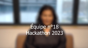 Hackathon IUT Béziers 2023 Sobriété énergétique & numérique. Making of équipe 18. Ce projet a obtenu le prix Coup de Cœur Crédit Agricole.