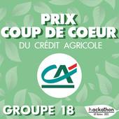 Hackathon IUT Béziers 2023 Sobriété énergétique & numérique. Solution équipe 18. Ce projet a obtenu le prix Coup de Cœur Crédit Agricole.