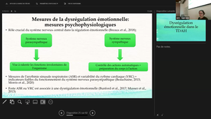 DU TDAH - Dr Cécile Bordes - Dysrégulation émotionelle chez l'enfant et l'adolescent avec TDAH