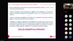 Webinaire DIPA - Passerelles public-privé : de l’innovation à l’entrepreneuriat, novembre 2024