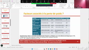 DU MMAA2 - Obésité et vieillissement et les traitements de l'obésité - Jean-Baptiste Bonnet - 12/05/2026